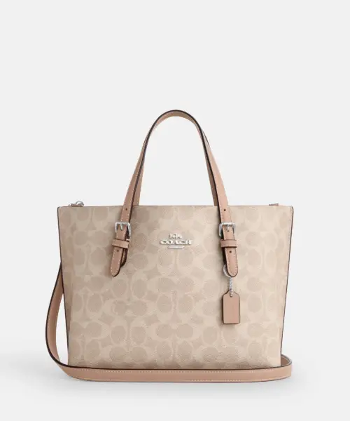 Coach Mollie Tote 25 In Signature Canvas