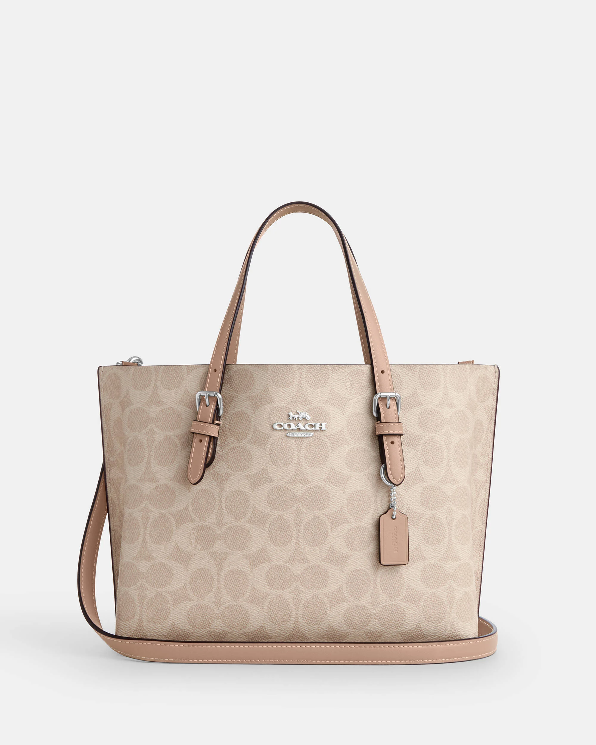 Coach Mollie Tote 25 In Signature Canvas
