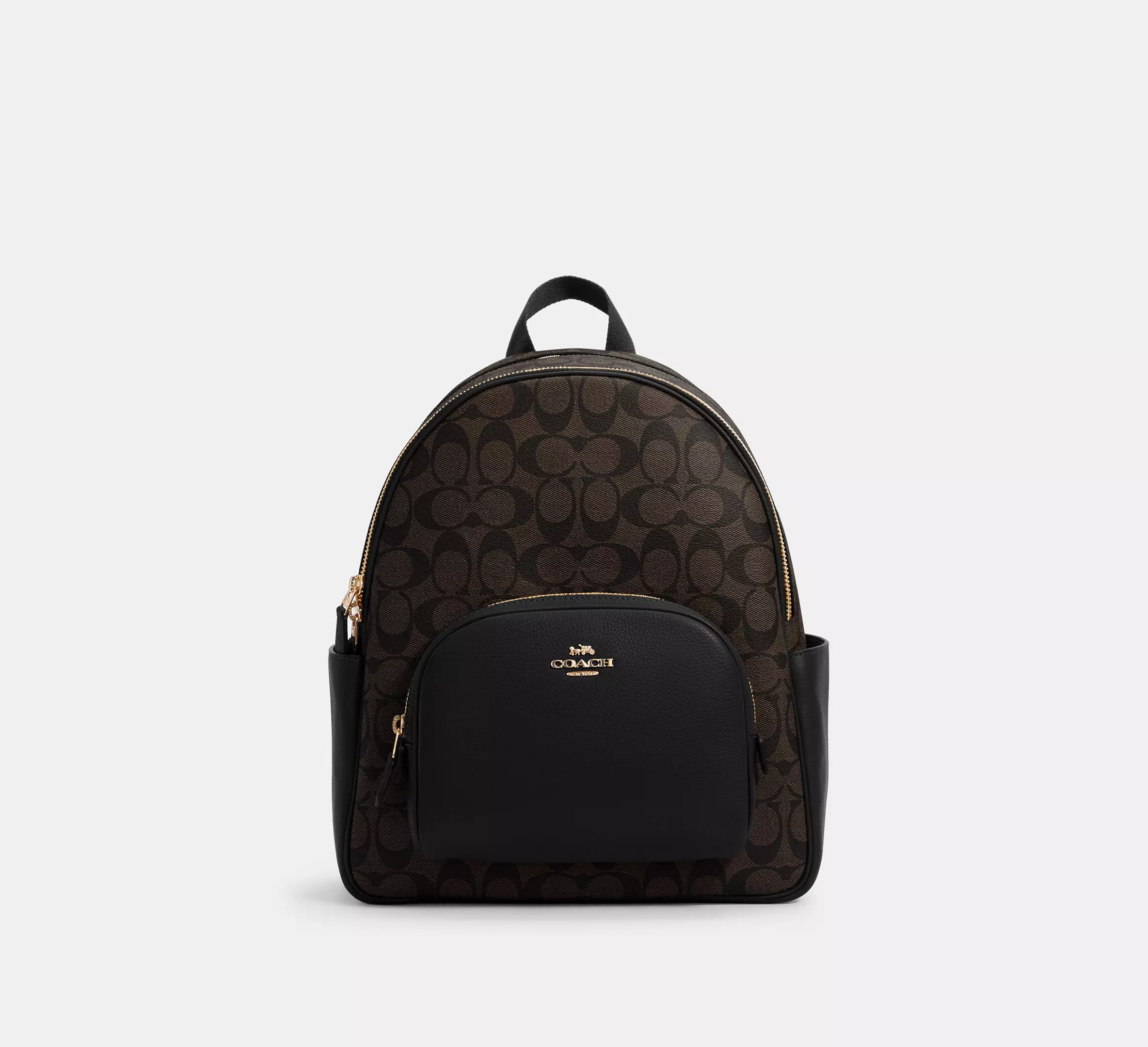 Coach Court Backpack In Signature Canvas