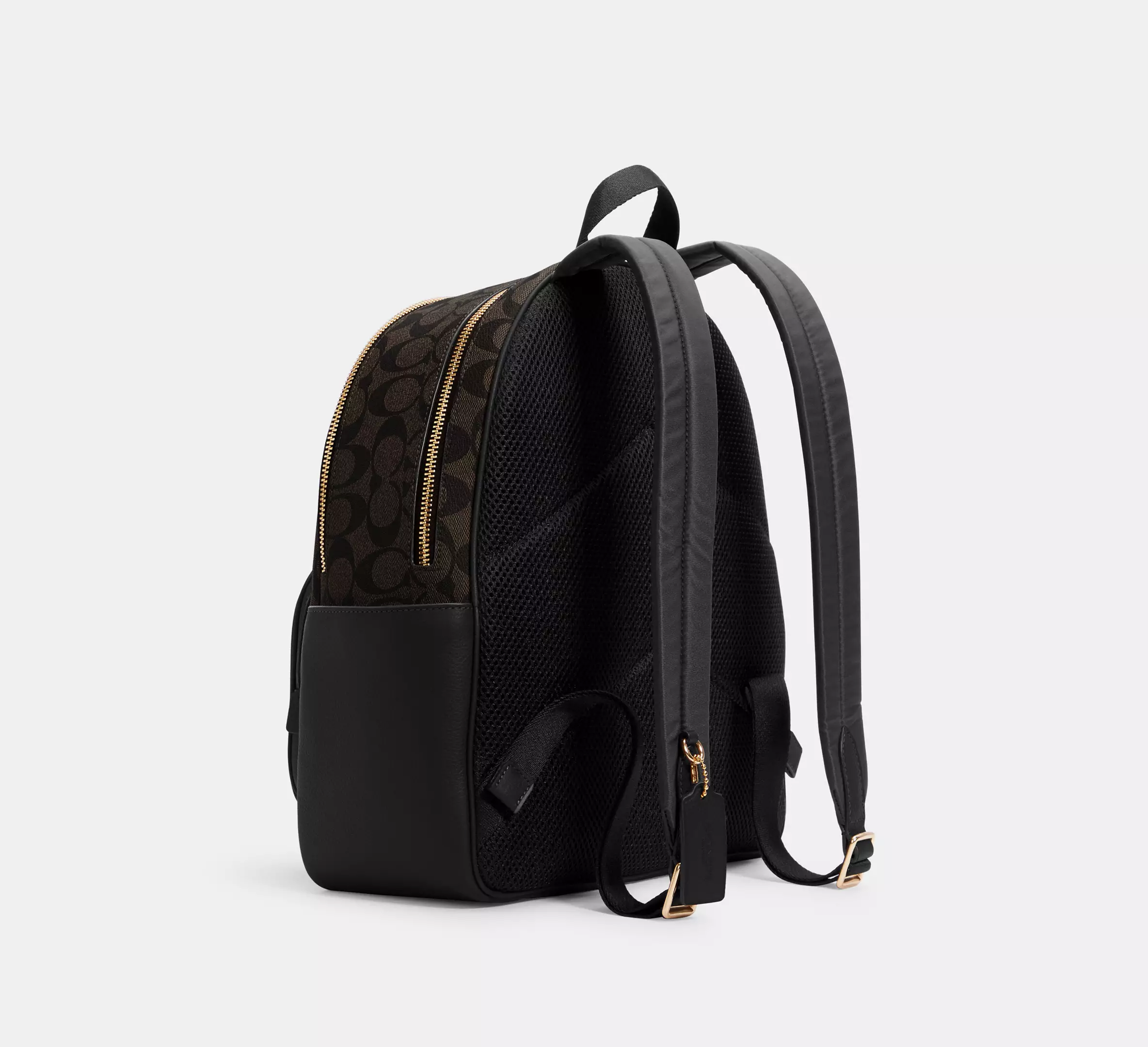 Coach Court Backpack In Signature Canvas - Image 3