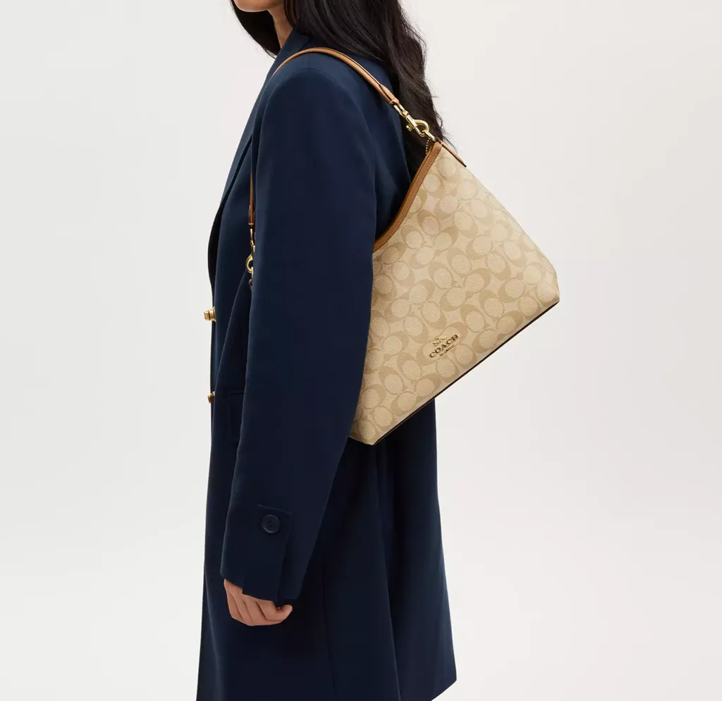 Coach Laurel Shoulder Bag In Signature Canvas - Image 5