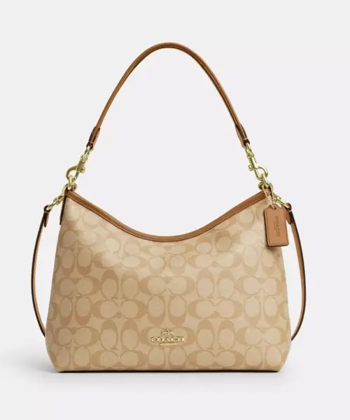 Coach Laurel Shoulder Bag In Signature Canvas