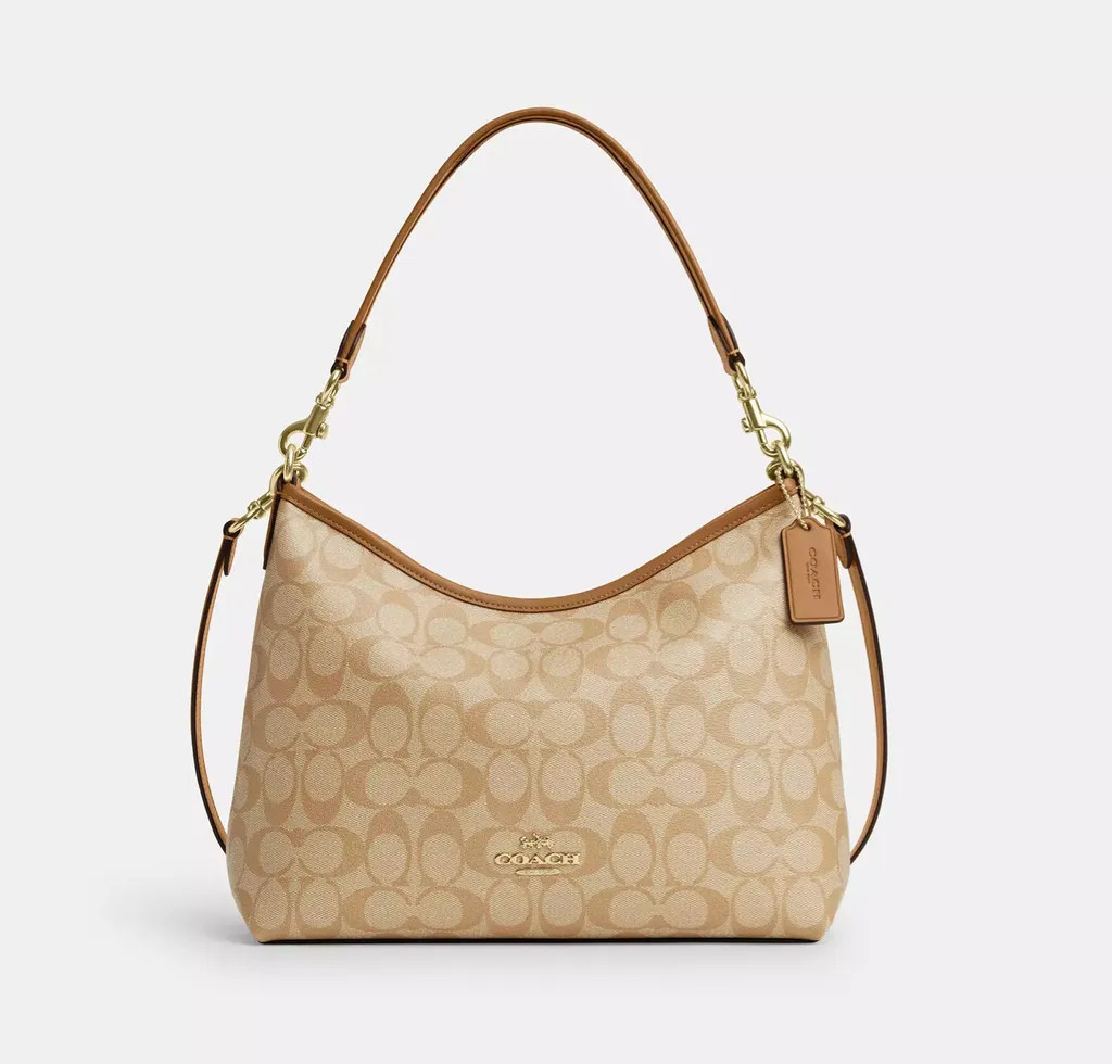 Coach Laurel Shoulder Bag In Signature Canvas