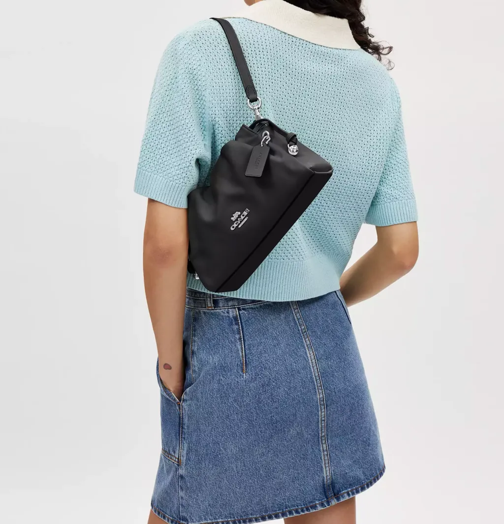 Coach Faye Shoulder Bag With Ruching - Image 7