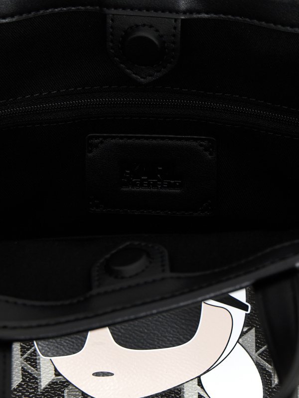 Karl Lagerfeld K/ikonik monogram shopper - Image 3