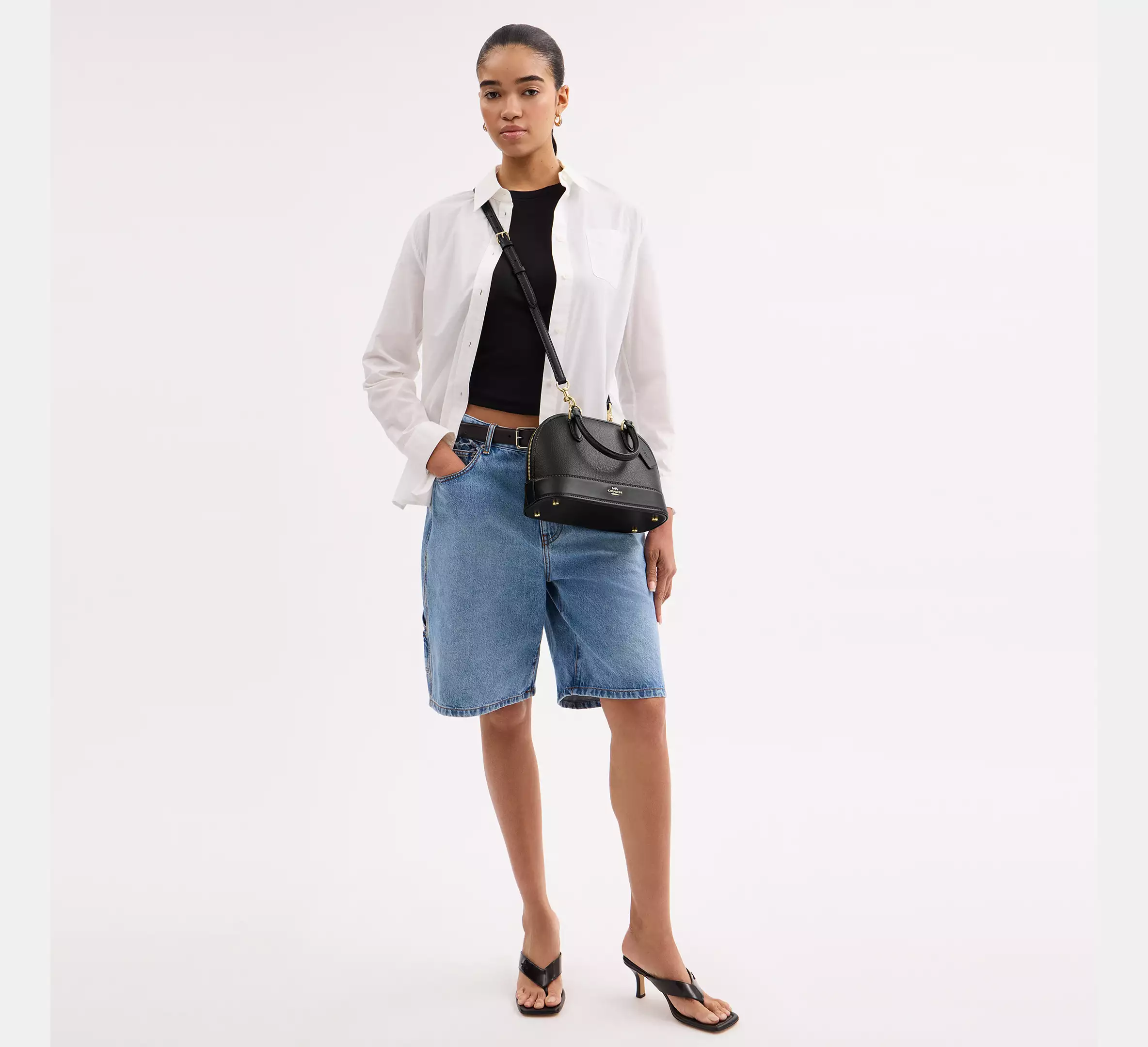 Coach Sabrina Satchel Bag - Image 5
