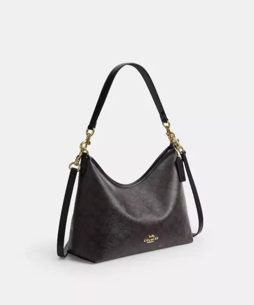 Coach Laurel Shoulder Bag In Signature Canvas