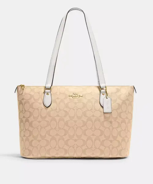 Coach Sac Cabas Gallery En Toile Signature