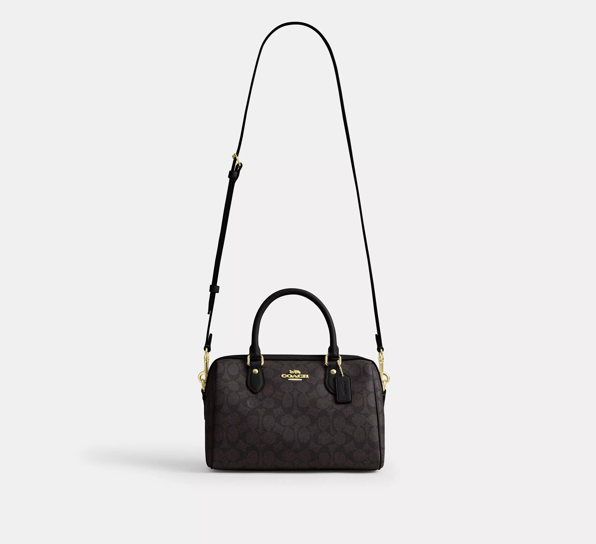 Coach Sac Satchel Rowan en Toile Signature - Image 4