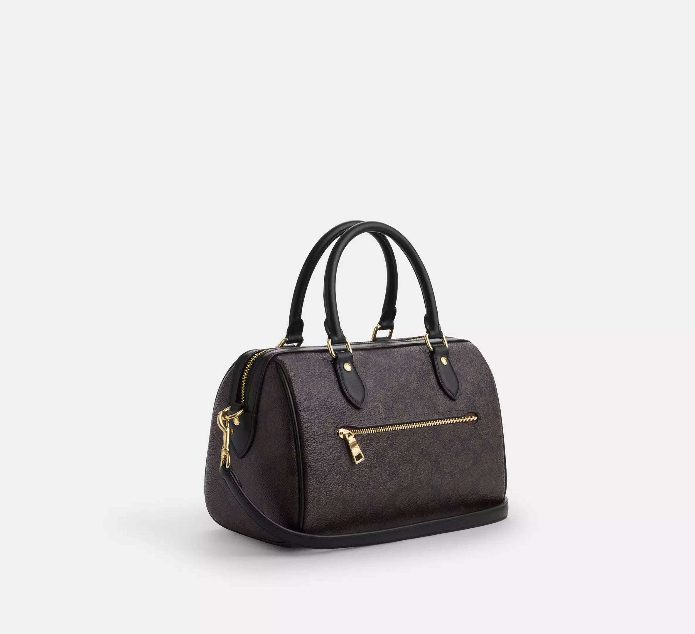 Coach Sac Satchel Rowan en Toile Signature