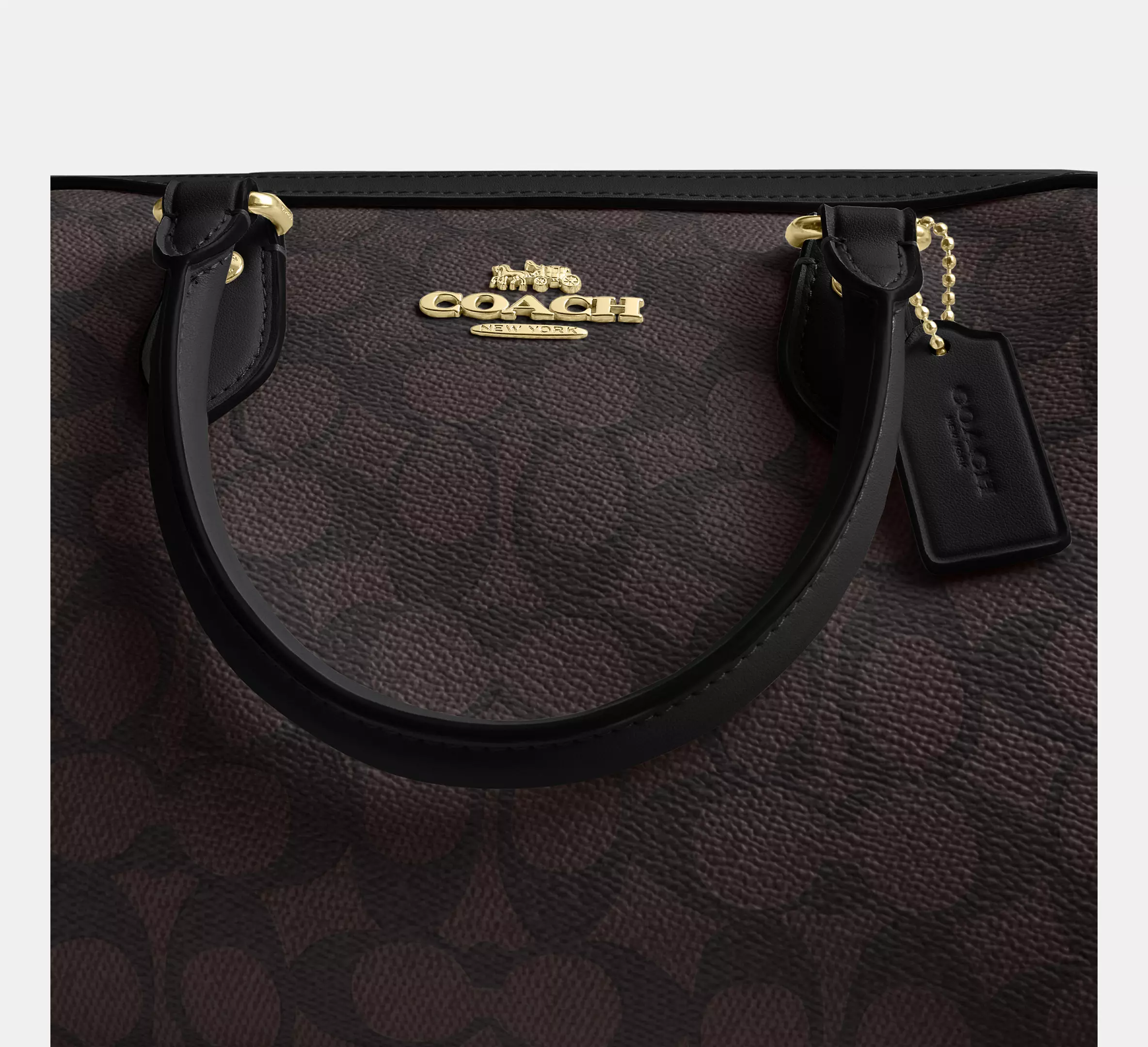 Coach Sac Satchel Rowan en Toile Signature - Image 8