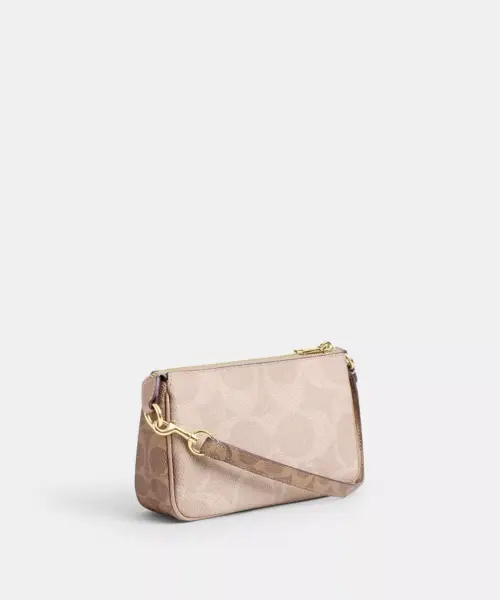Coach Nolita 19 In Blocked Signature Canvas